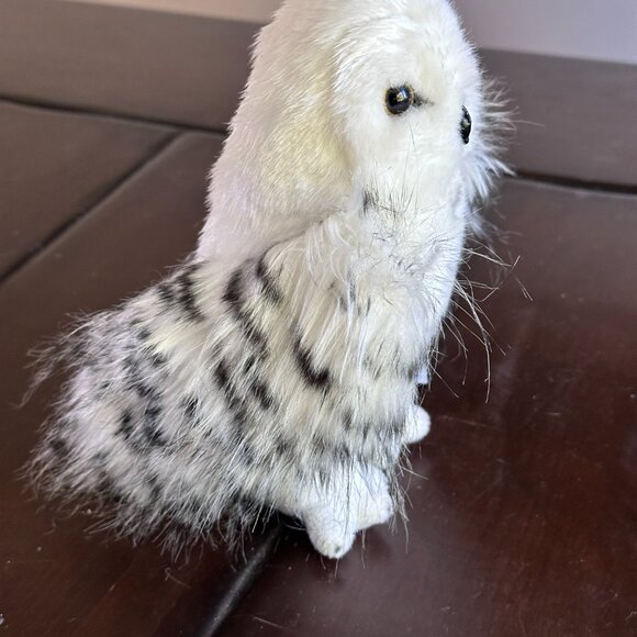 NEW WIZARD the Plush Snowy Owl Stuffed Animal Cuddle Toy by Douglas - Picture 3 of 8